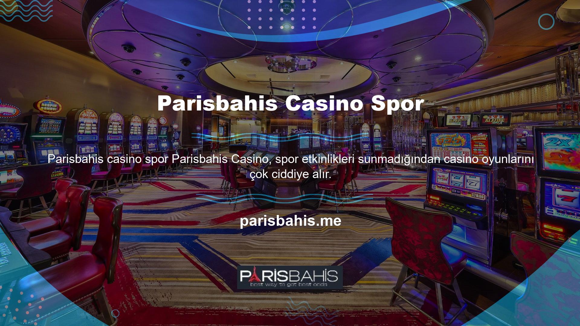 Web sitesine girdikten sonra, çoğu casino oyunu ana sayfada bulunabilir