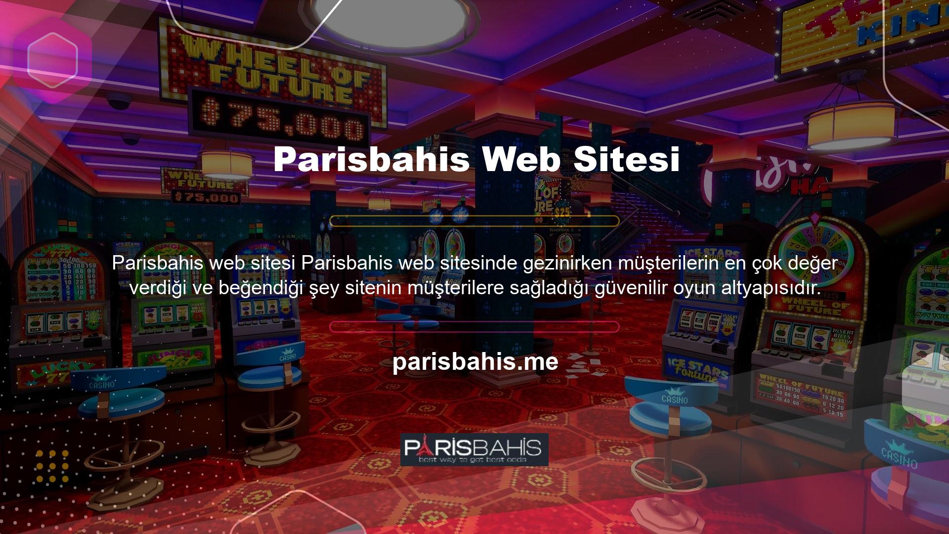 Parisbahis sitesinin müşterilerine sunduğu bu oyun altyapısı, sektördeki diğer sitelerden farklılaşmasında önemli rol oynamaktadır